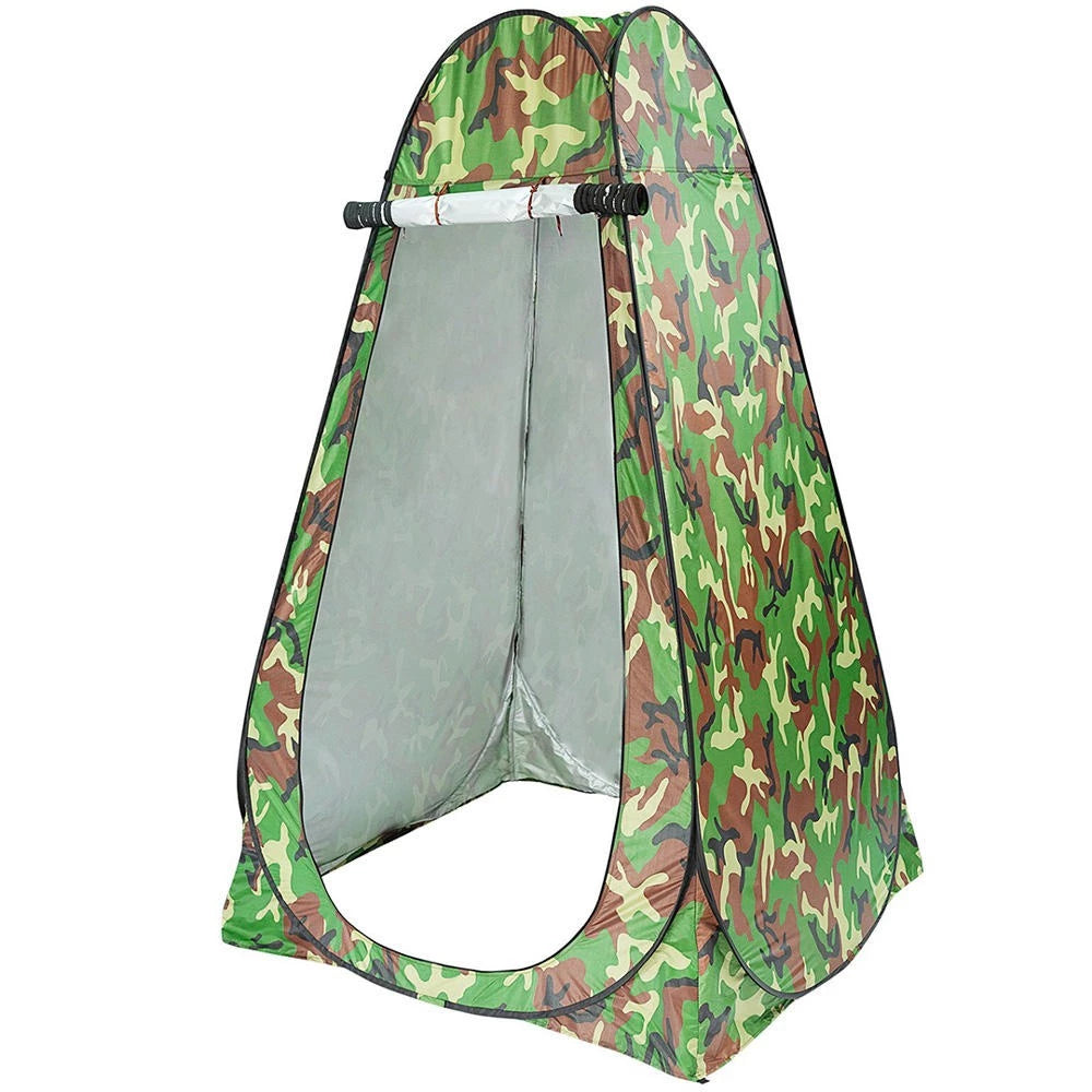 Tenda Pop Up Automatica portatil Banheiro Camping Camuflada