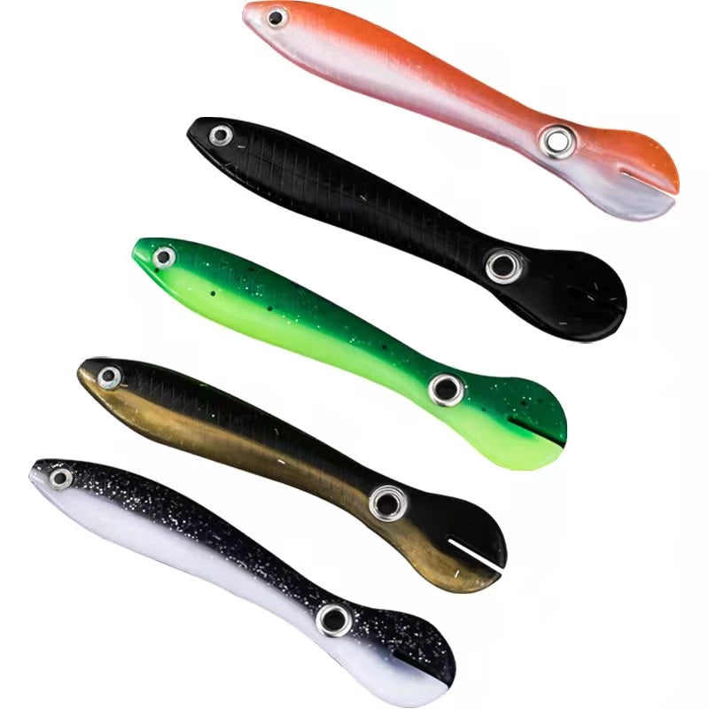 Nova Isca Soft Iscas De Plástico 10 Cm/6g Biônico Material De Pesca Ao Ar Livre Falsa