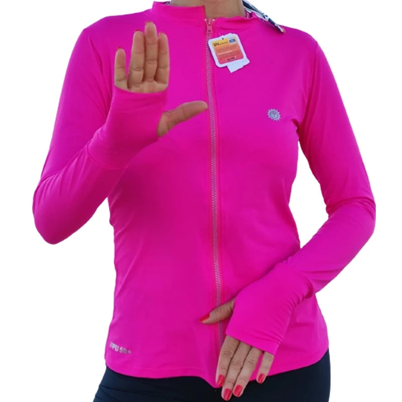 Camisa Térmica Proteção Uv 50 - Camiseta Blusa Feminina