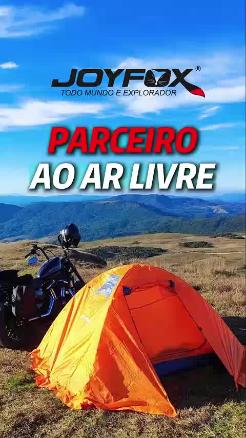 Barraca Camping 4 Pessoas 3500mm Impermeavel Profissional JOYFOX Tenda de trekking de montanha