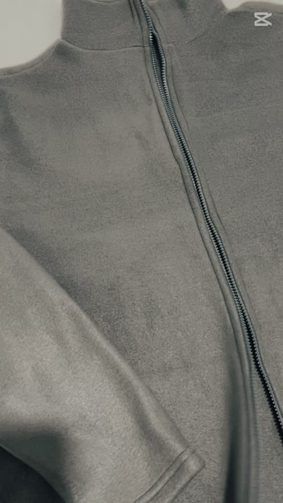 Jaqueta Blusa Soft Fleece Feminina Flanelado Gola Alta Inverno