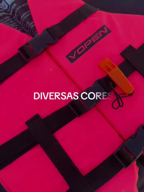 Colete Flutuador Pesca Vopen 30kg 50kg 70kg 90kg 110kg 130kg