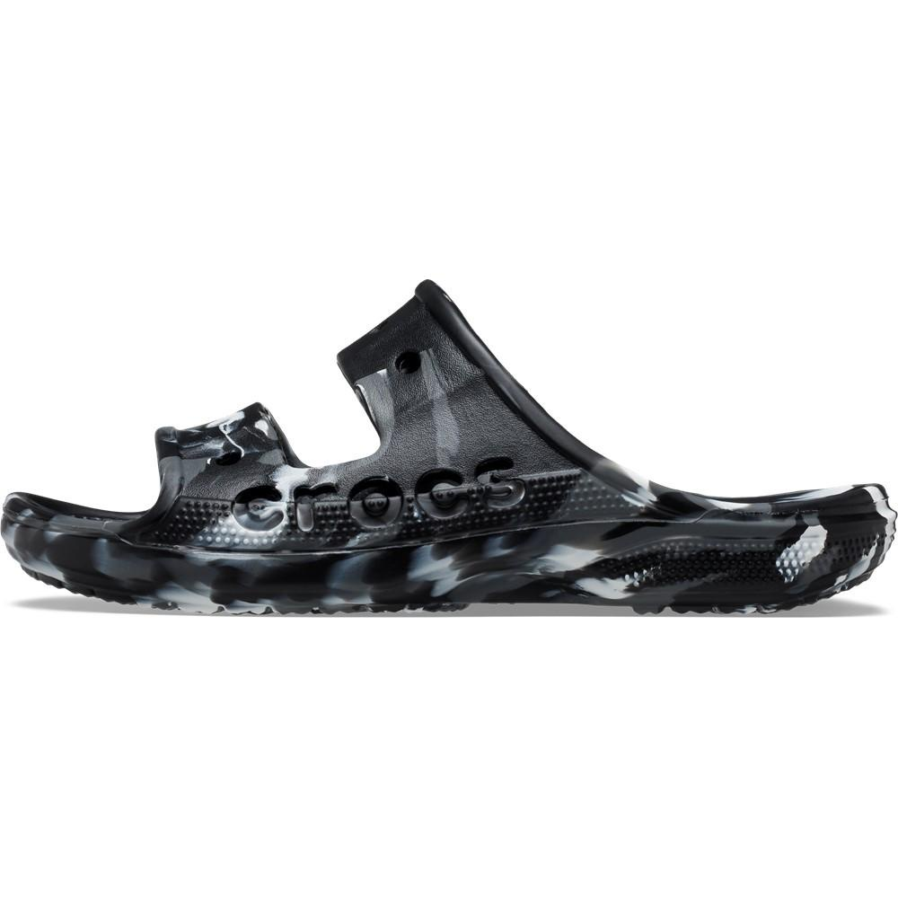 Sandália crocs baya marbled sandal black/multi
