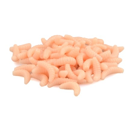 KIT COM ISCAS ARTIFICIAL BICHO DA LARANJA + ANZOL PARA TILÁPIA PARA PESCA