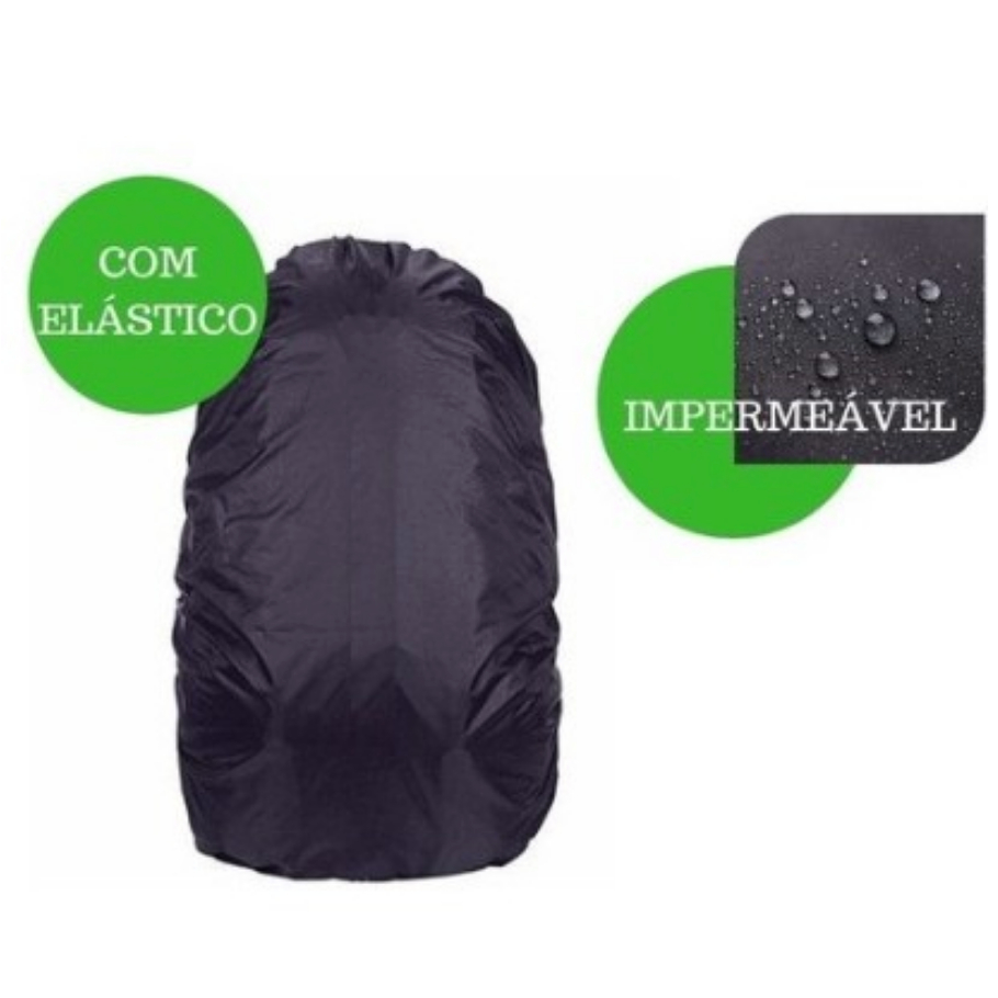Capa De Chuva Para Mochila Impermeável Universal