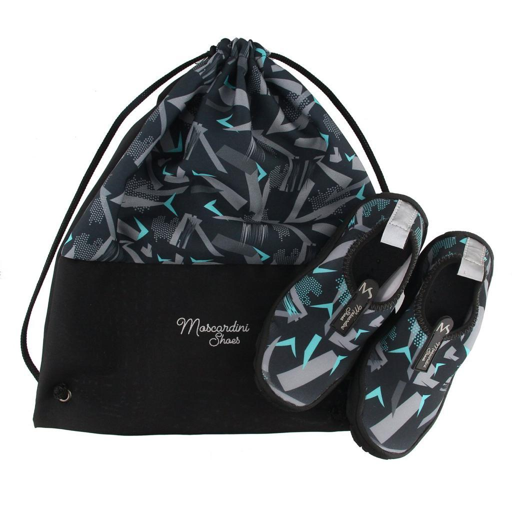 Kit Sapatilha + Mochila Náutica Híbrida Neoprene Aquática Praia Pesca Rios Super confortavel