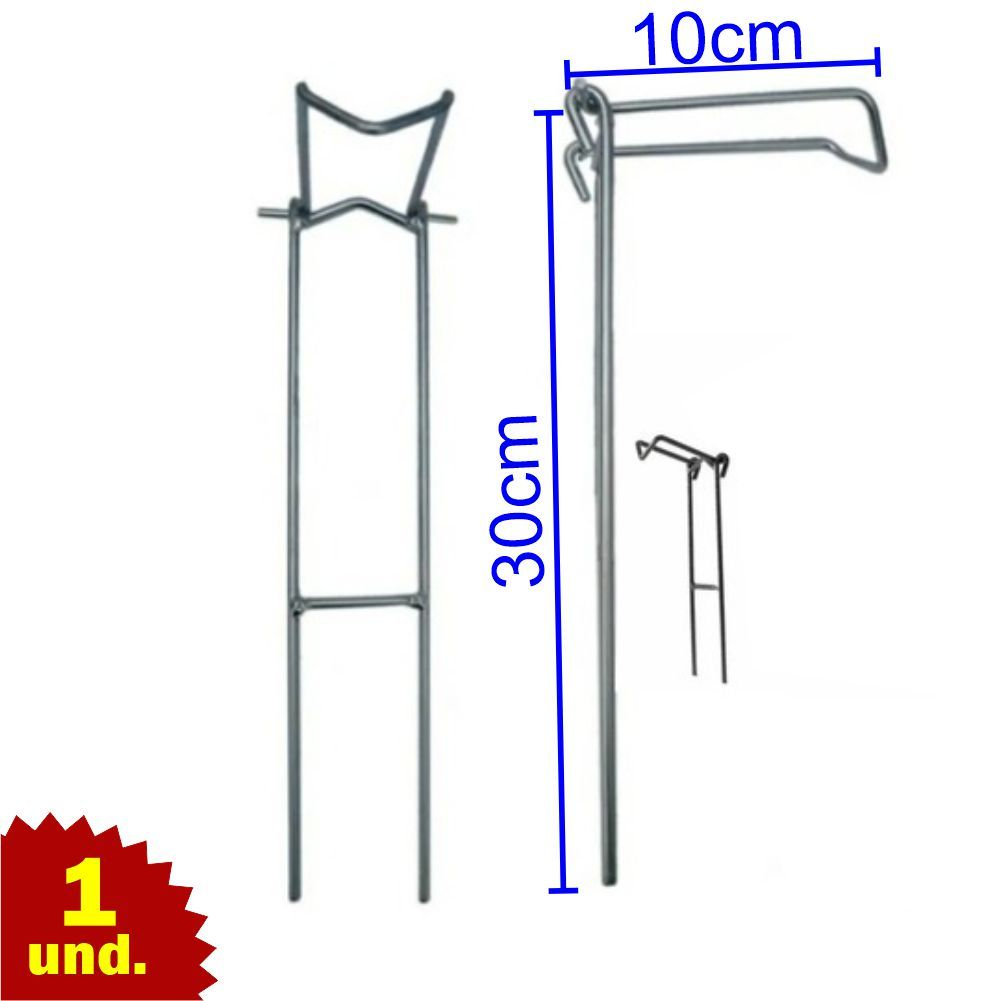 KIT VARA TELESCOPICA 2,10M + LINHA + ANZOL + BOIA + PASSAGUÁ