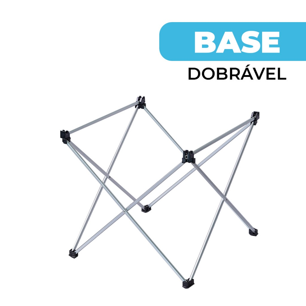Mesa Dobrável Ultraleve para Uso Externo Alumínio Camping Piquenique Bask