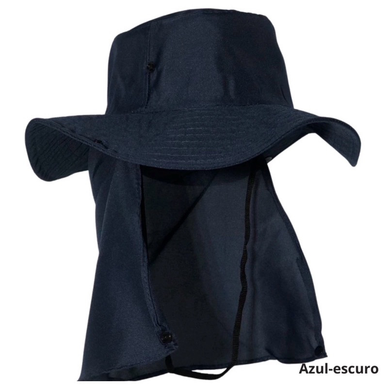 Chapéu Pescador Australiano Boné Pesca Proteção Pescoço Sol Chapéu Pescador