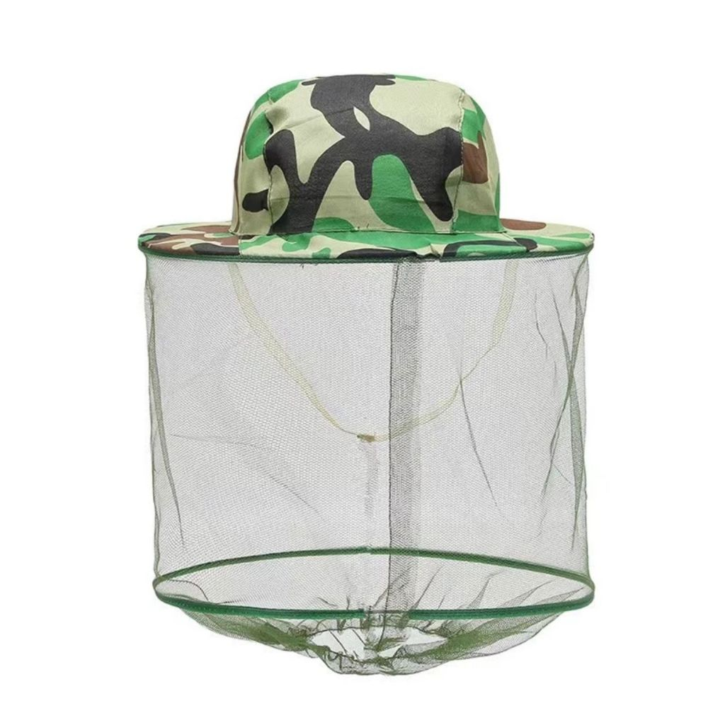 Chapéu De Pescaria De Abelha Camuflagem Para Pesca Anti Pernilongo