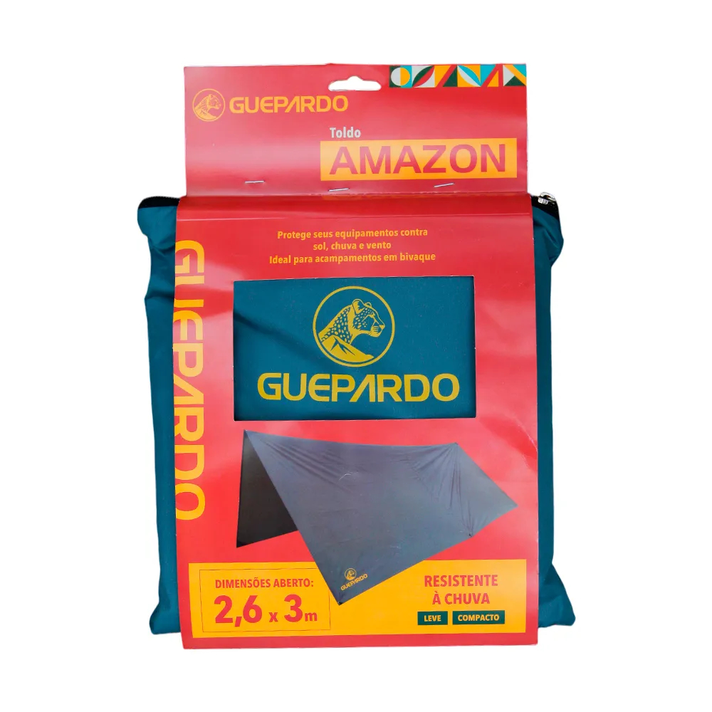 Toldo Para Barraca Rede 3m Prova D'agua Amazon Guepardo