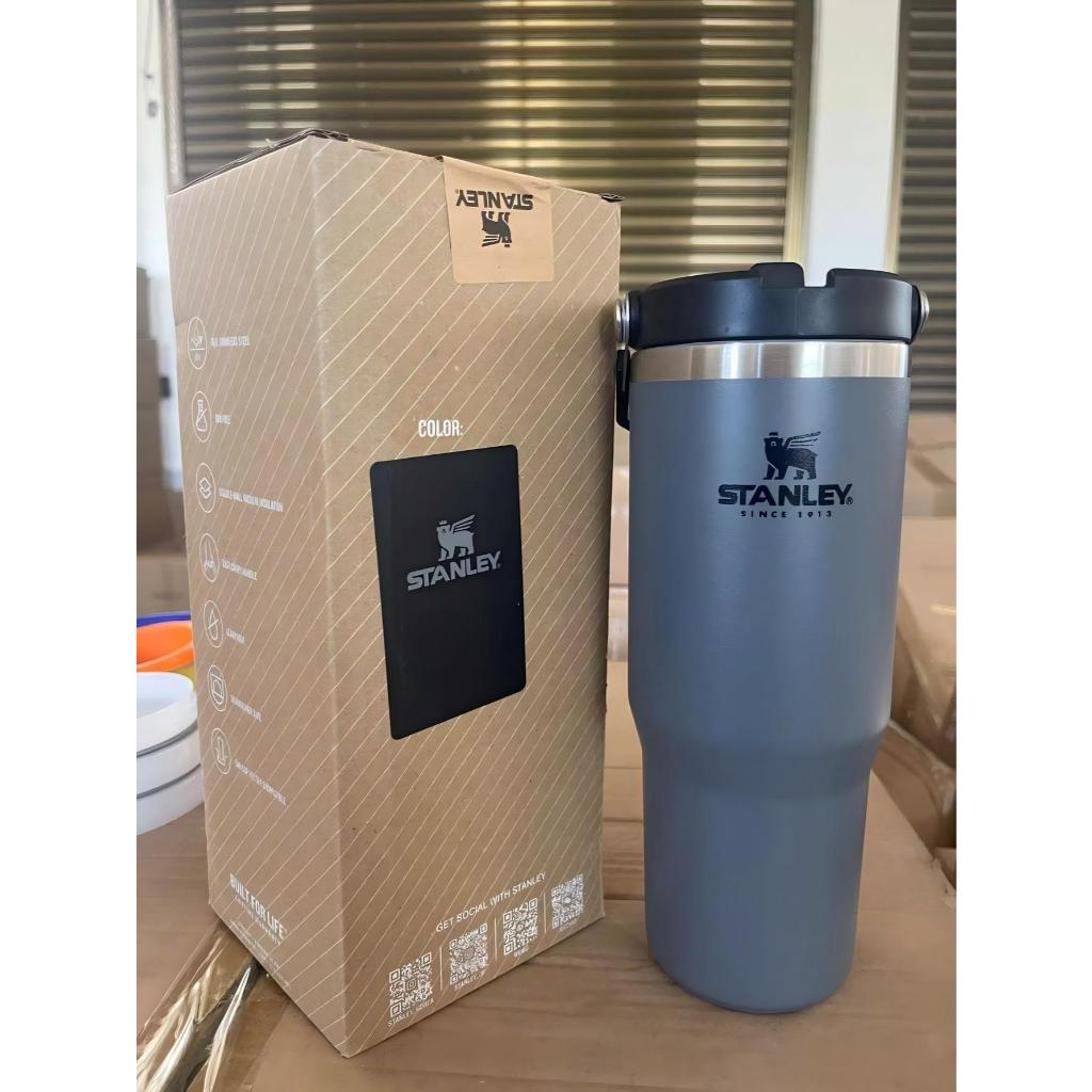 Garrafa Térmica 900ML Com Alça Flip Tumbl Aço Inoxidável Isolamento Térmico Com Canudo P/ Academia Trabalho Caminhada