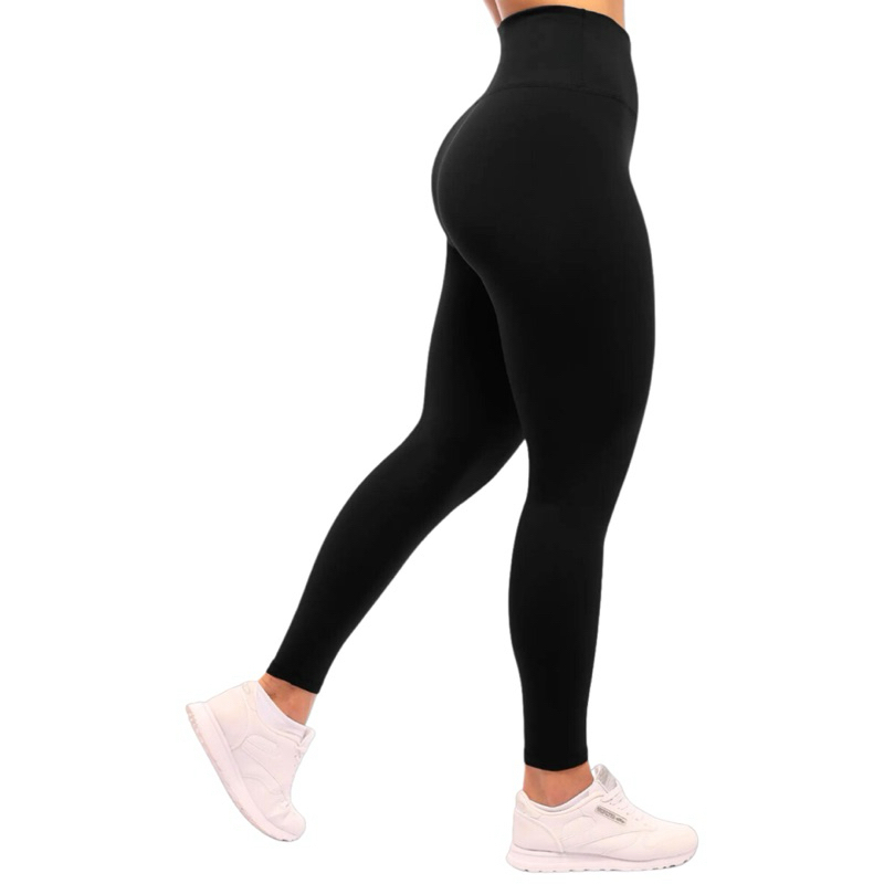 Kit 3 Calça Leg Legging Premium Suplex Levanta Bumbum