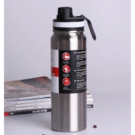 Garrafa Térmica 1000ml 800ml Garrafa Espacial Quente Frio Isolamento Térmico De Grande Capacidade