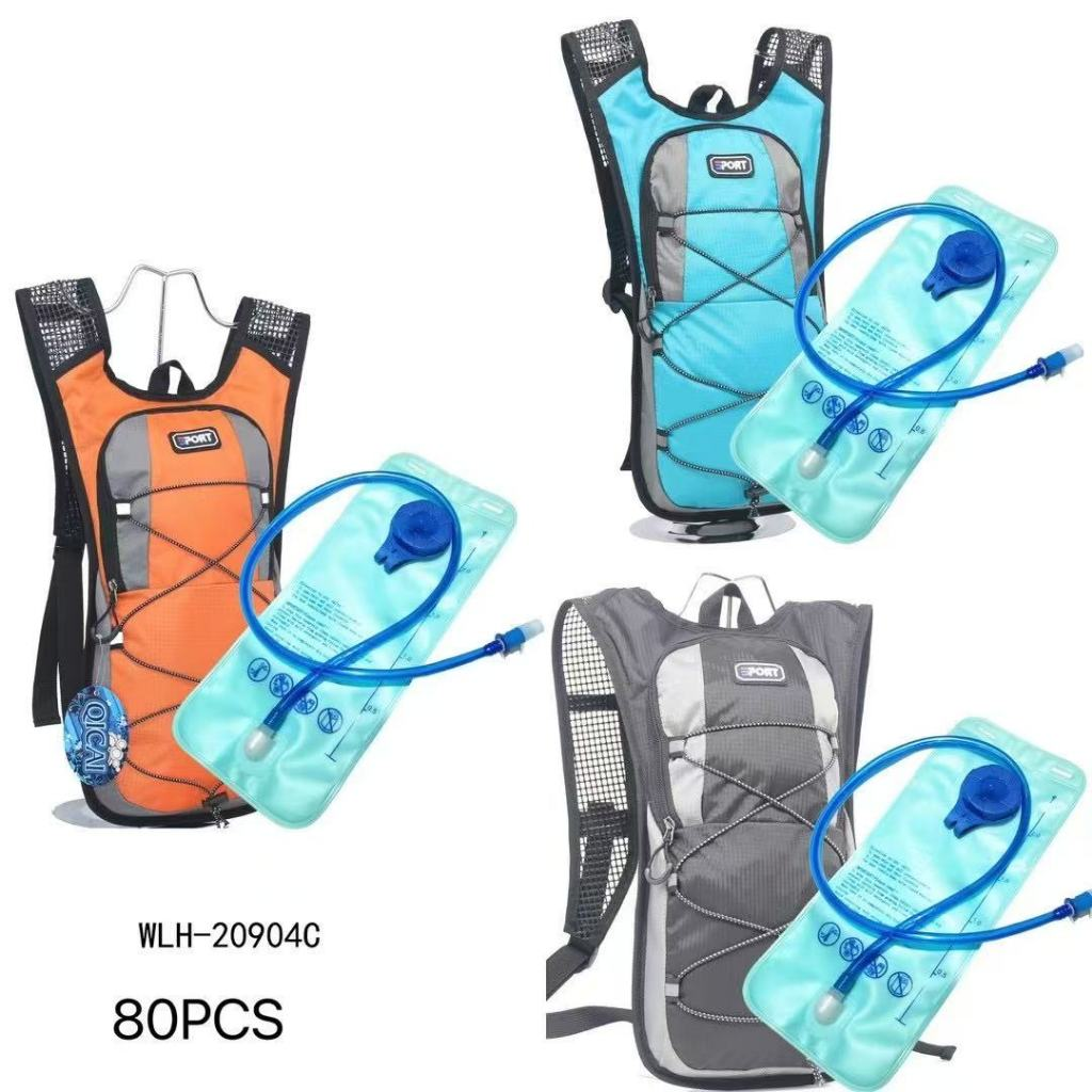Mochila Hidratação Impermeável Refil 2l de Bike Sports E Refil de Água