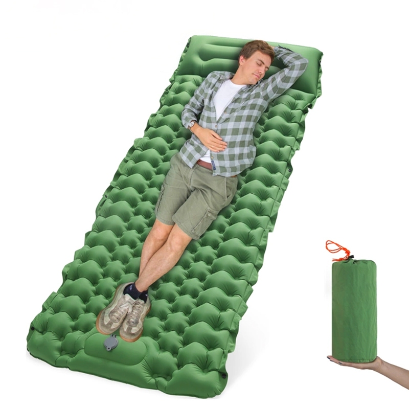 Colchão Inflável Almofada De Dormir Autoinflável Para Acampamento 190cm