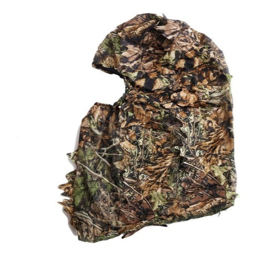 Balaclava Touca Capuz Roupa Camuflada Folha 3d Ghillie Caça