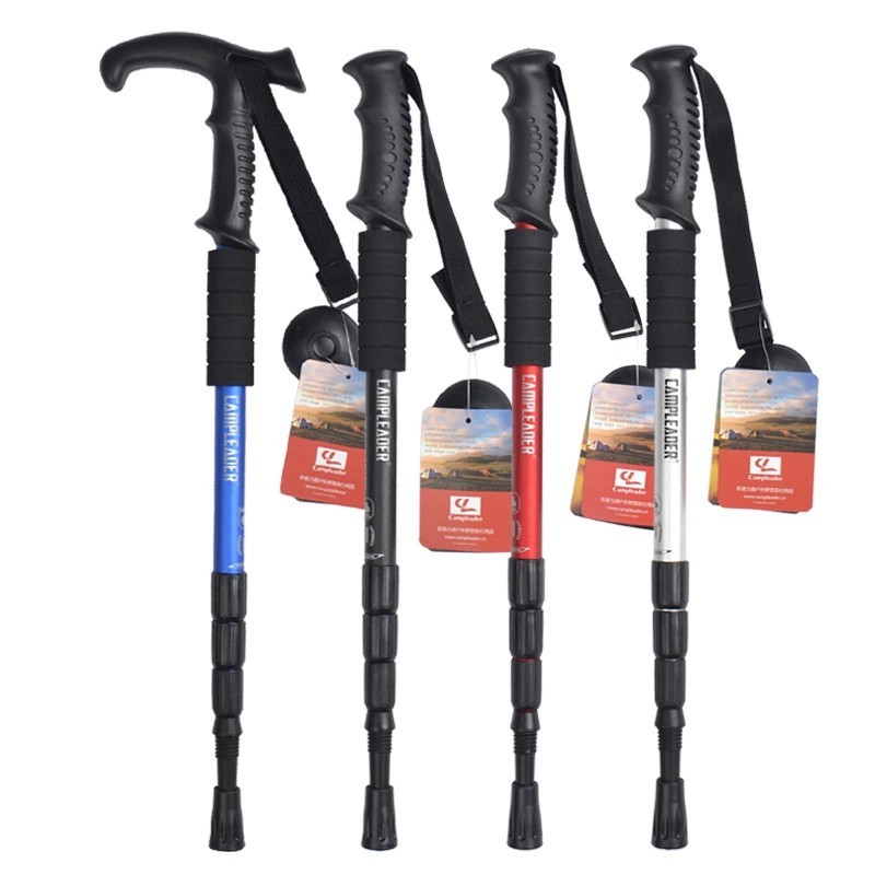 Bastão Caminhada Trekking Bengala Trilha Retrátil Alumínio
