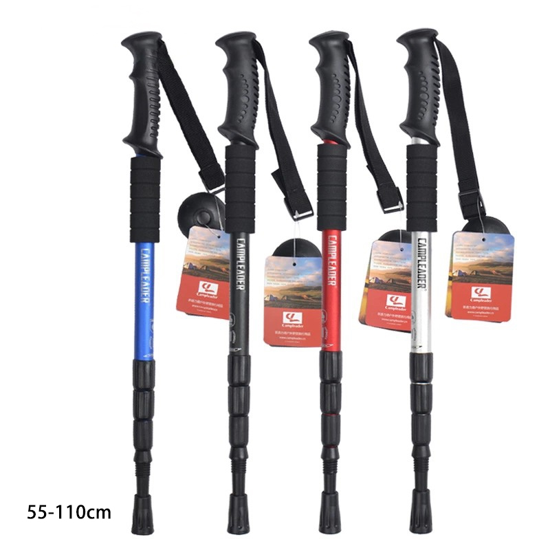 Bastão Caminhada Trekking Bengala Trilha Retrátil Alumínio