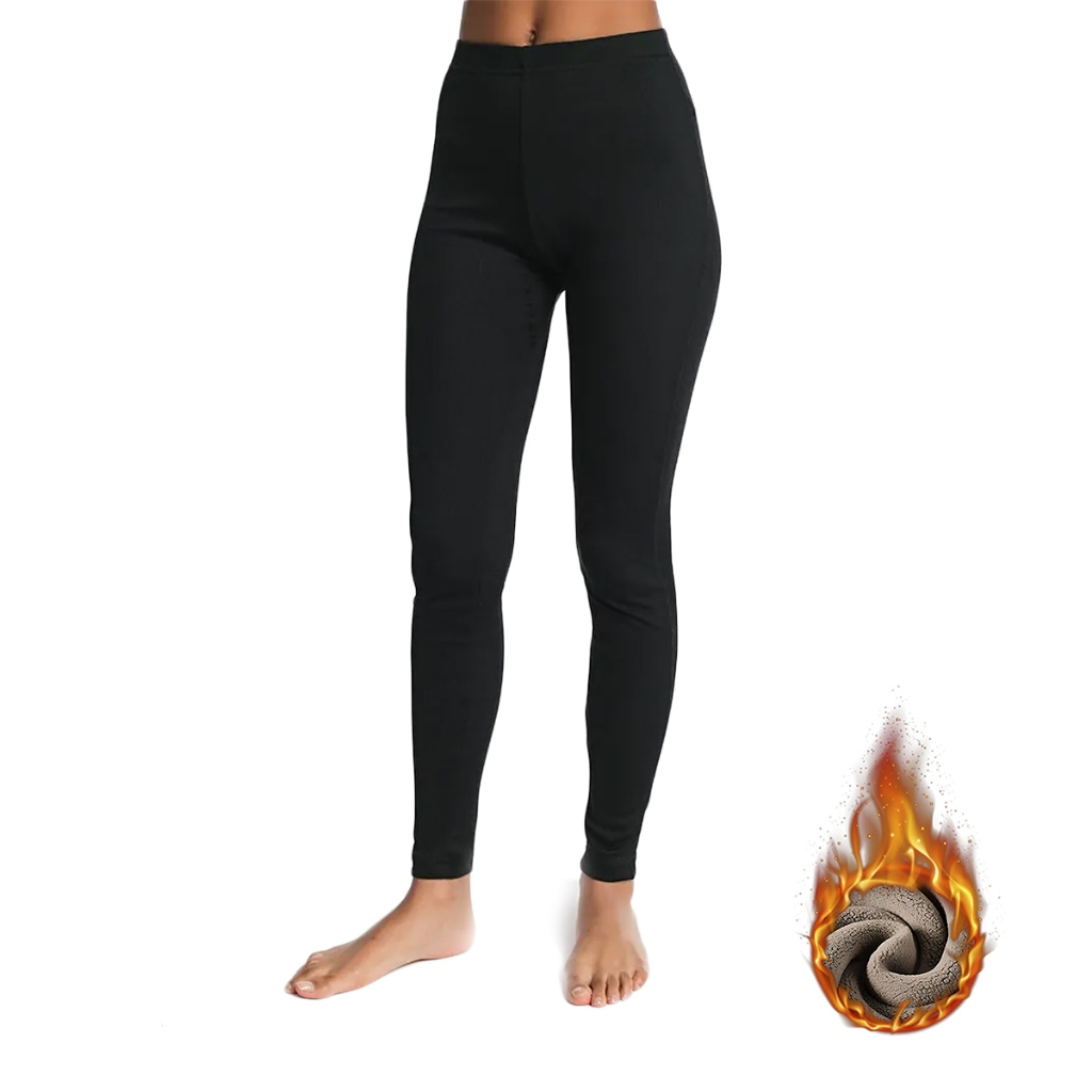 Conjunto Segunda Pele Térmica Flanelado Frio Intenso Preto Proteção Uv+50 Masculino Feminino Unissex