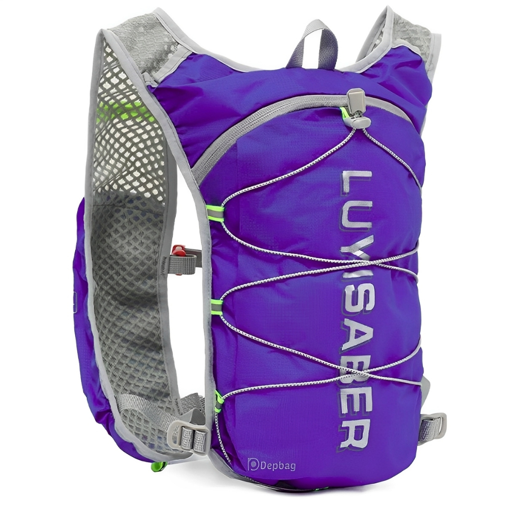 Mochila Colete Hidratação Squeeze Ciclismo Impermeável Resistente Corrida Maratona Trilha Splash