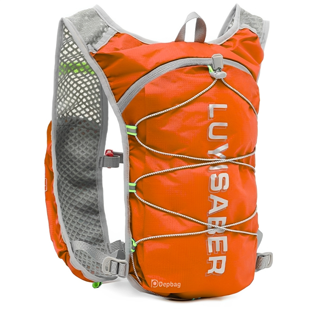 Mochila Colete Hidratação Squeeze Ciclismo Impermeável Resistente Corrida Maratona Trilha Splash