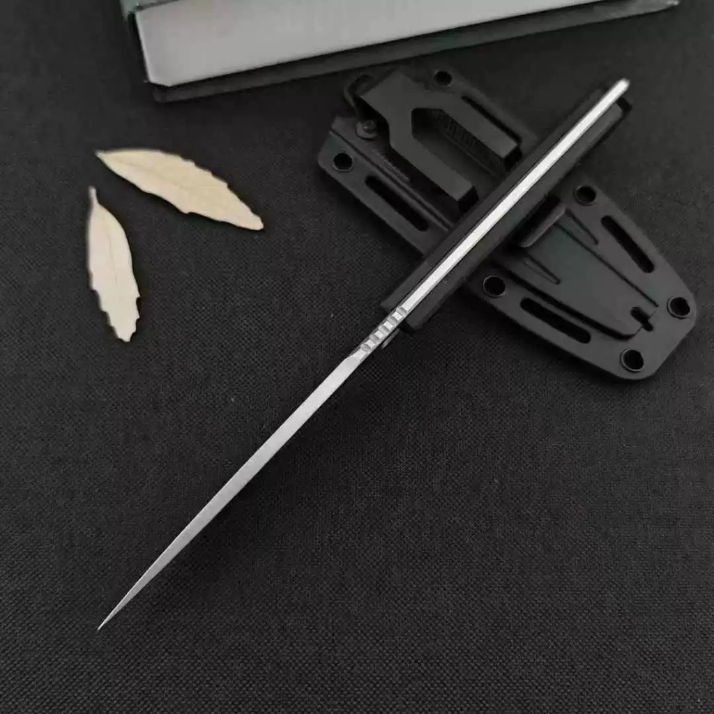 Faca Outdoor Full-Tang com Bainha - Ideal para Pesca e Camping