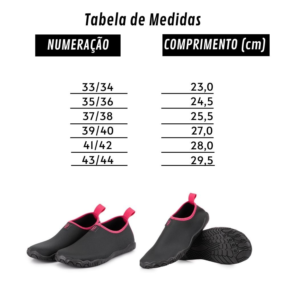 Sapatilha Aquática Pesca Praia Cachoeira Aventura Leve Confortável Antiderrapante