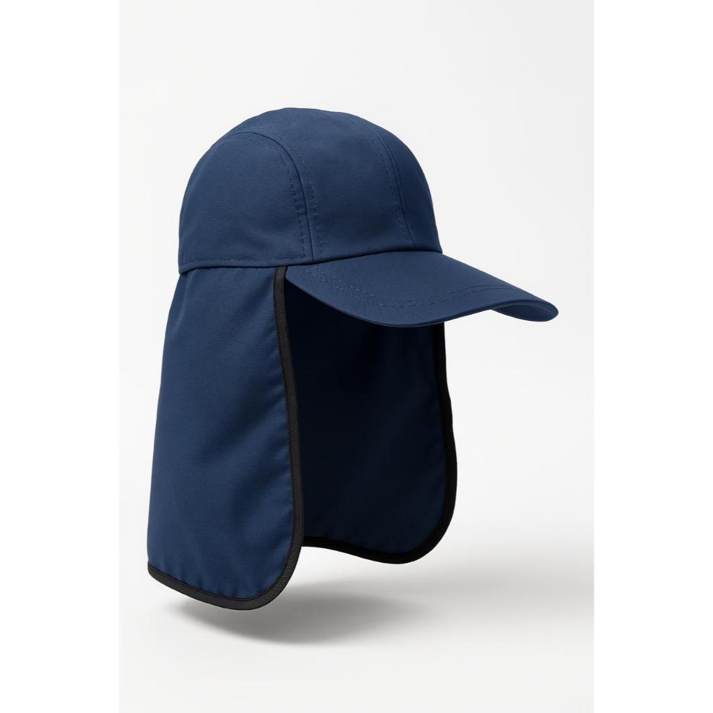 Bone Com Protetor De Nuca Proteção Solar Camuflado Para Pescador Camping Acampar