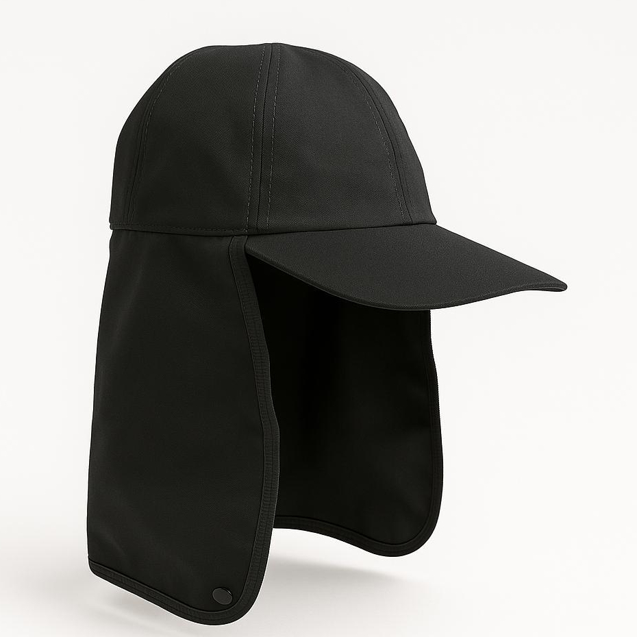 Bone Com Protetor De Nuca Proteção Solar Camuflado Para Pescador Camping Acampar