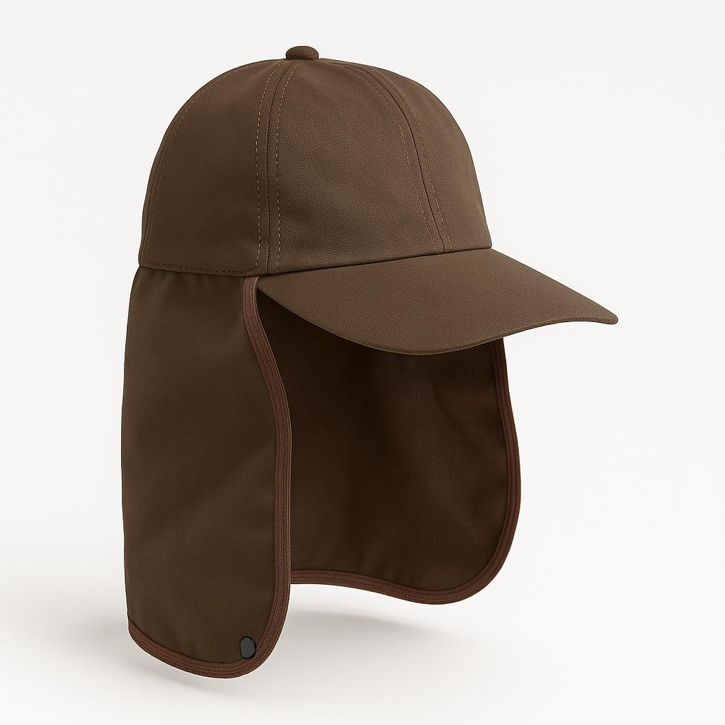 Bone Com Protetor De Nuca Proteção Solar Camuflado Para Pescador Camping Acampar