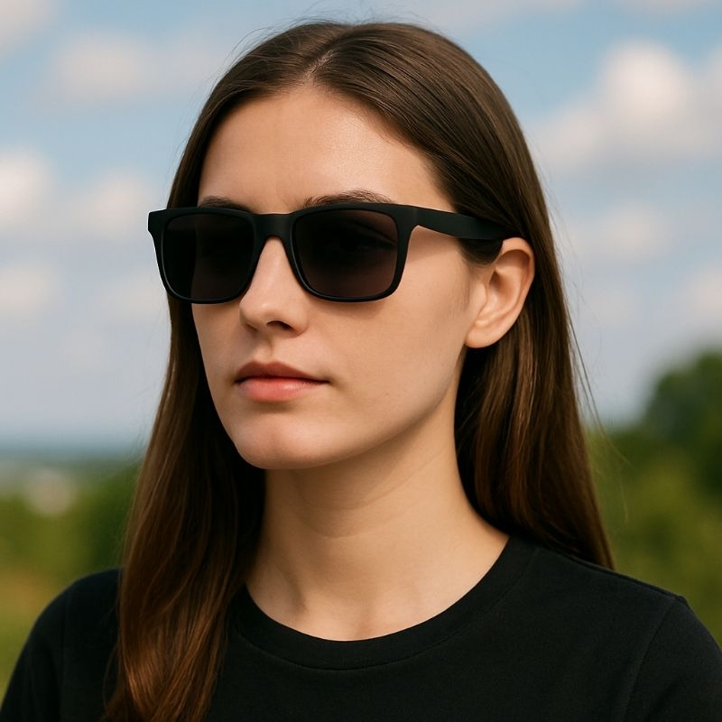 Óculos de Sol Estilo Justin Quadradinho Acetato UNISSEX Diversas Cores