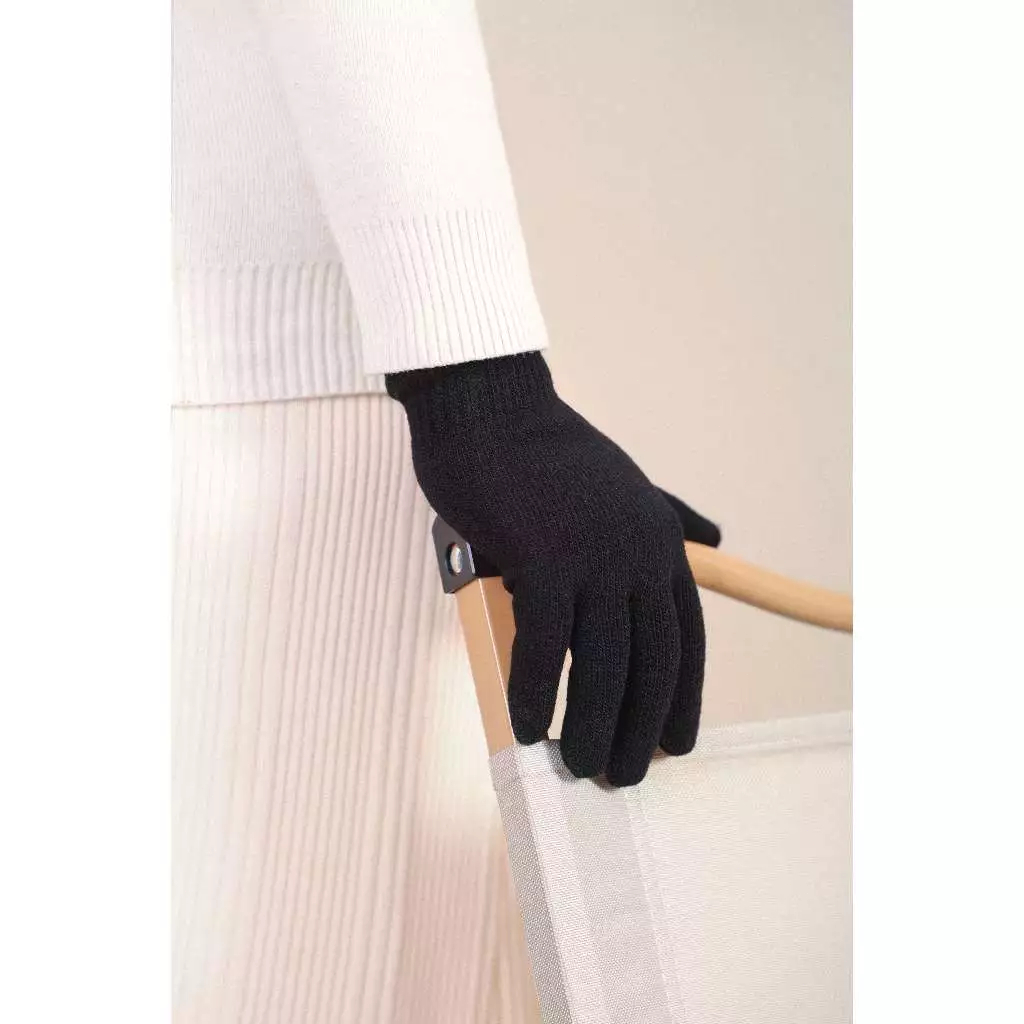 6 Pares Luva de lã peluda Grossa Feminina Masculino Adulto Unisexx Inverno Quente Sensível Mãos luva frio moto