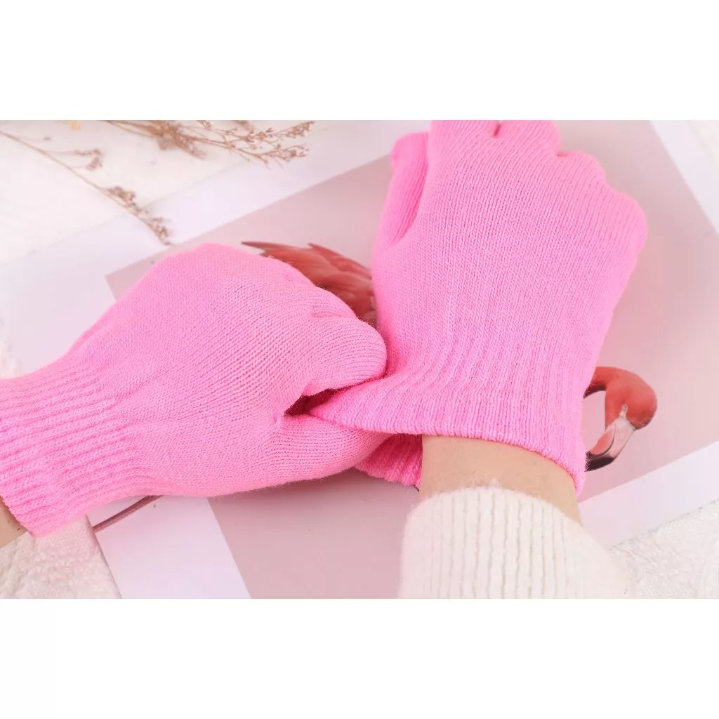 6 Pares Luva de lã peluda Grossa Feminina Masculino Adulto Unisexx Inverno Quente Sensível Mãos luva frio moto