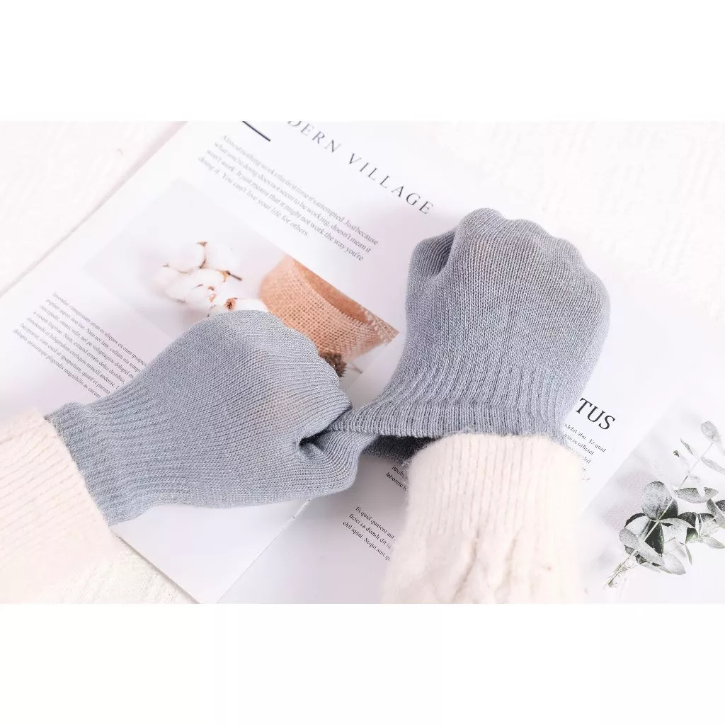 6 Pares Luva de lã peluda Grossa Feminina Masculino Adulto Unisexx Inverno Quente Sensível Mãos luva frio moto