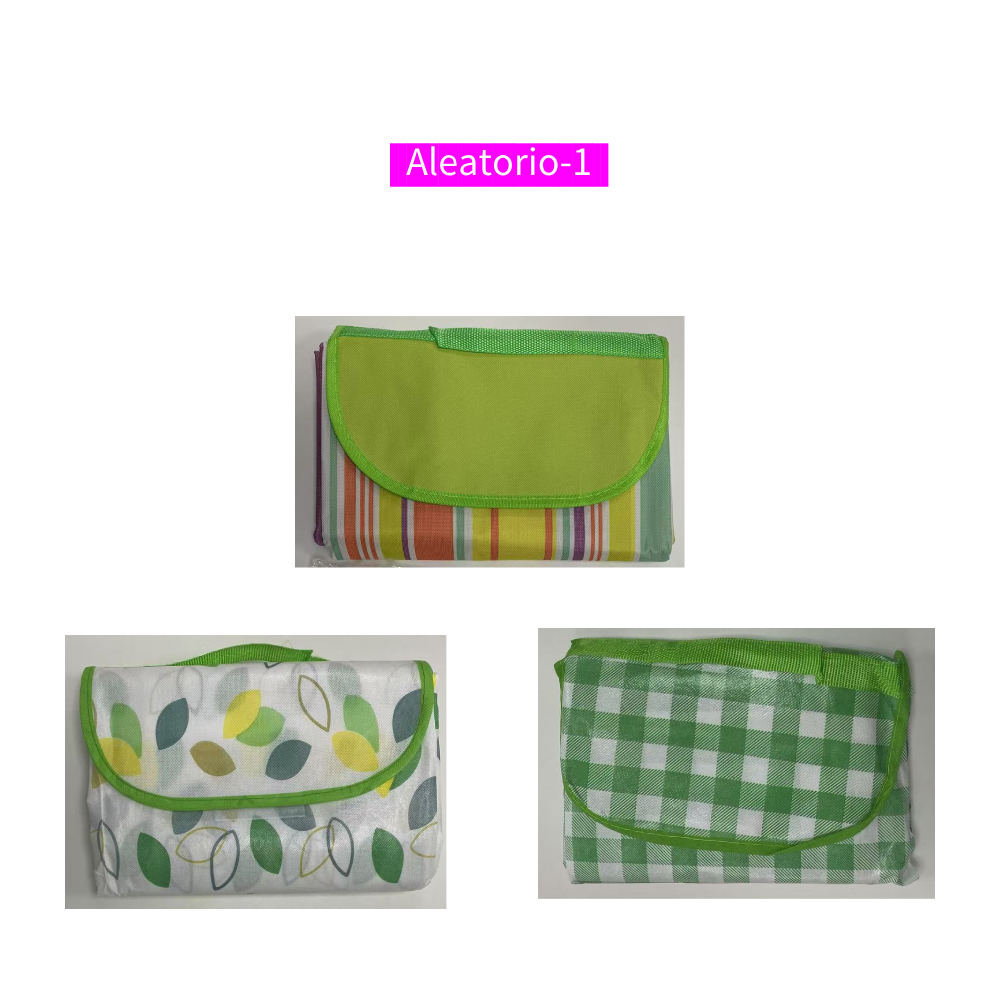 Tapete Piquenique Portátil Dobrável 200X200cm Impermeavel À Prova De Umidade Prático Fácil Transporte Para Praia Camping