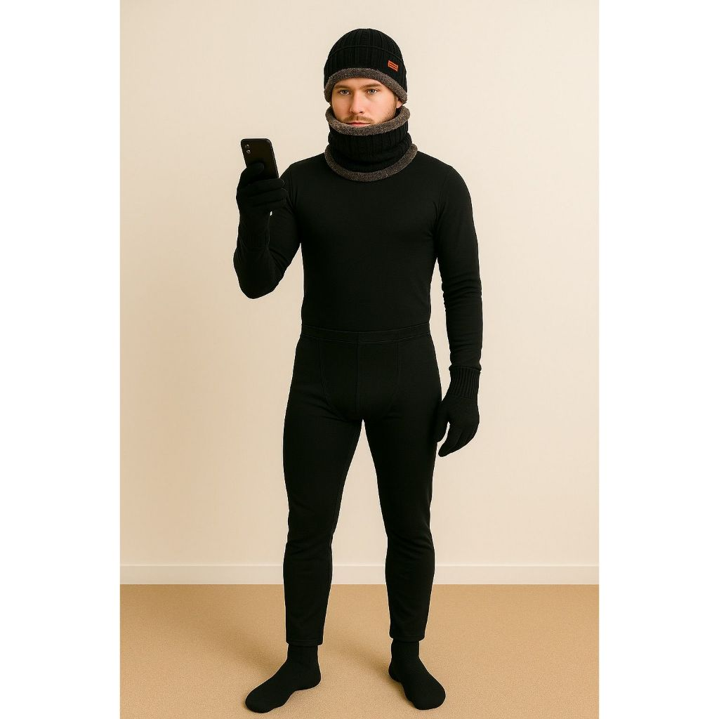 Kit Conjunto Térmico Frio Inverno Segunda pele Completo