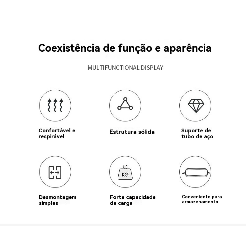 Cadeira portátil para acampamento, cadeira dobrável portátil destacável em tecido Oxford, cadeira de acampamento ao ar