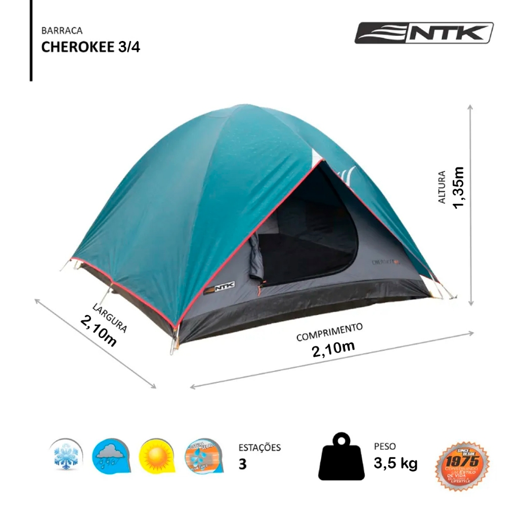 Barraca para Camping Cherokee GT - Nautika