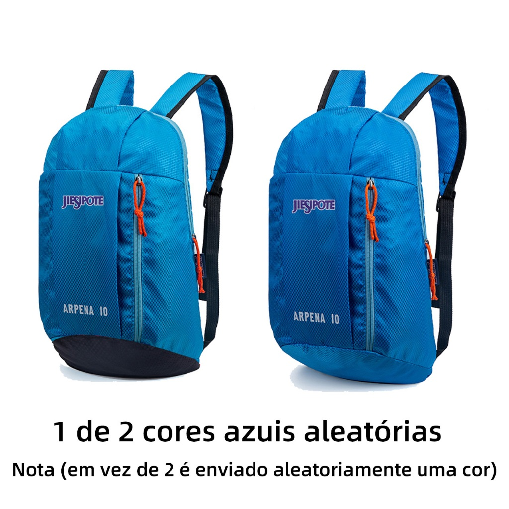 Mochila de ombro aplicável fitness outdoor alpinismo mochila pequena