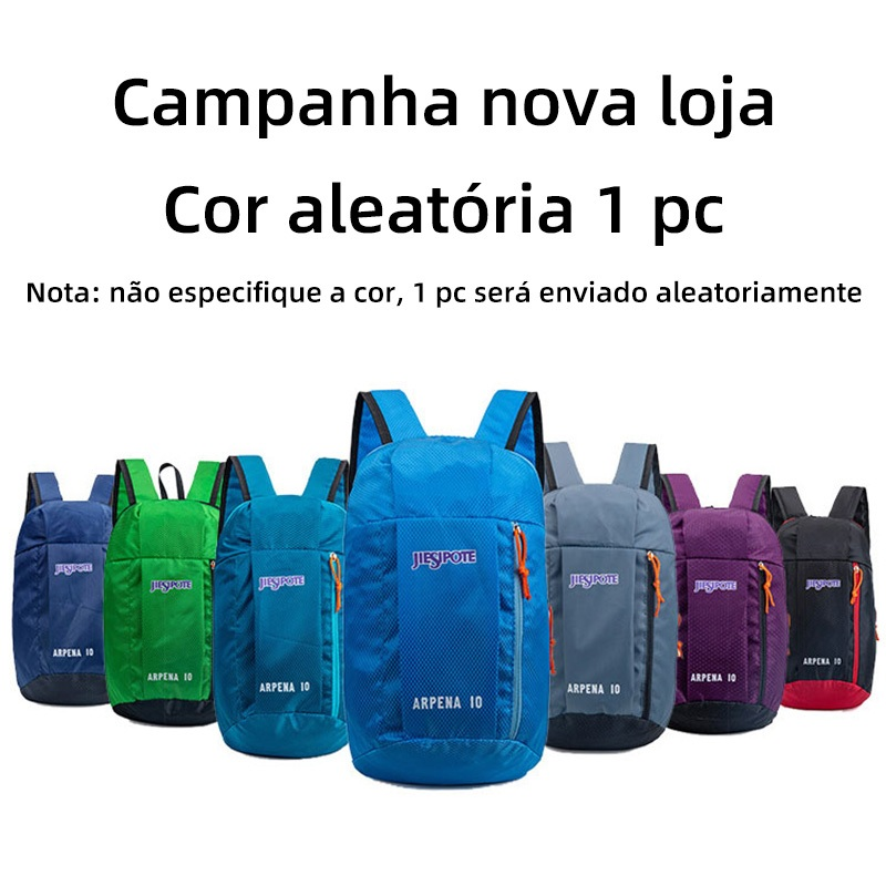 Mochila de ombro aplicável fitness outdoor alpinismo mochila pequena