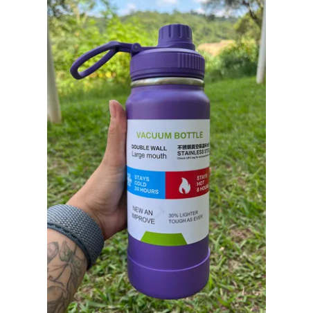 1200 ml 32 Oz 40 Oz Garrafa Térmica liso espacial Quente & Frio Com Isolamento Térmico