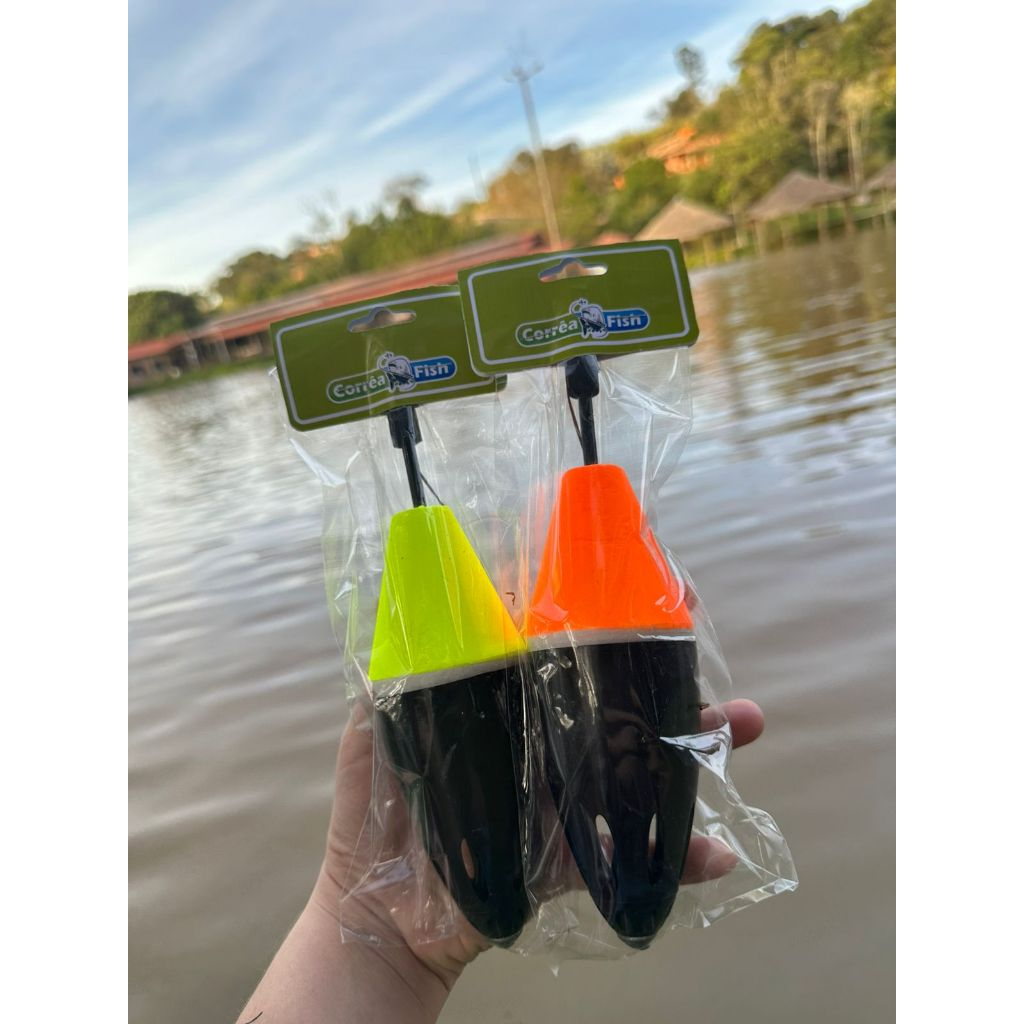 Kit 2 Boias Cevadeira 60g e 45g Pro Pesque - Para Pesqueiros