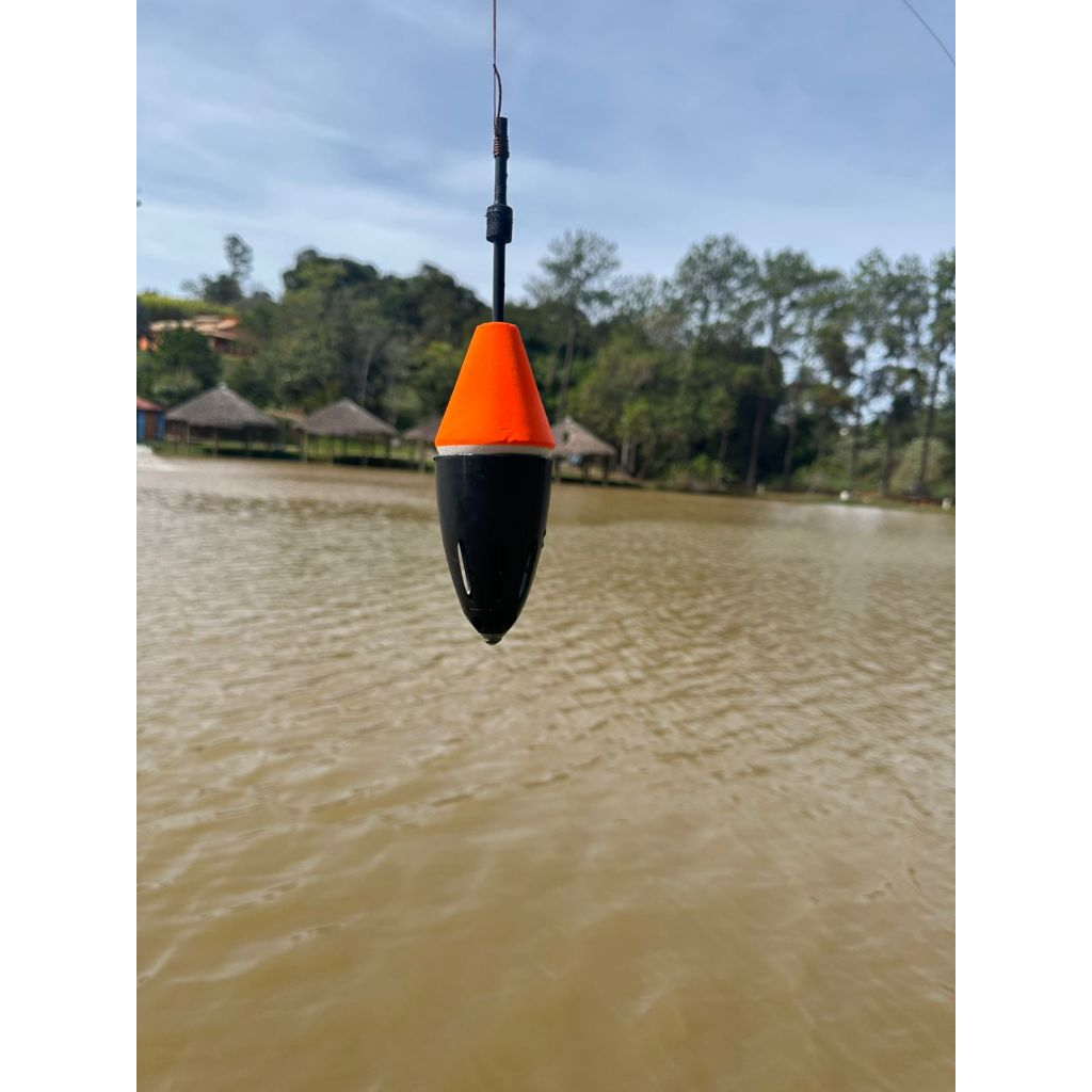 Kit 2 Boias Cevadeira 60g e 45g Pro Pesque - Para Pesqueiros