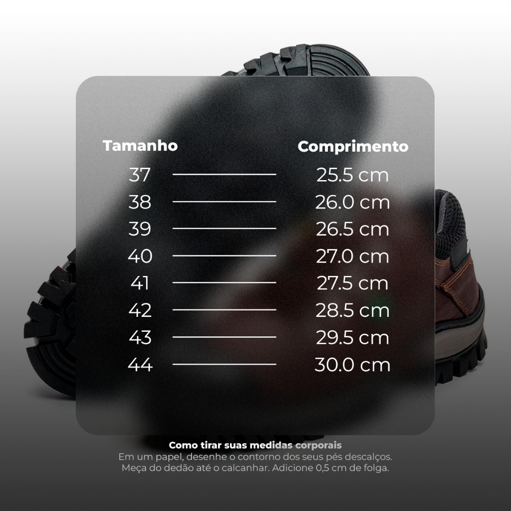 Coturno Masculino Trabalho Segurança Bico Emborrachado Bota Adventure
