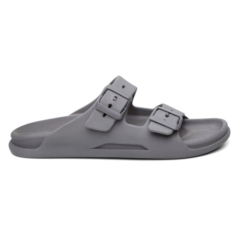 Sandalia Masculina Caçador Duas Tiras Fivela Ajustável Muito Leve