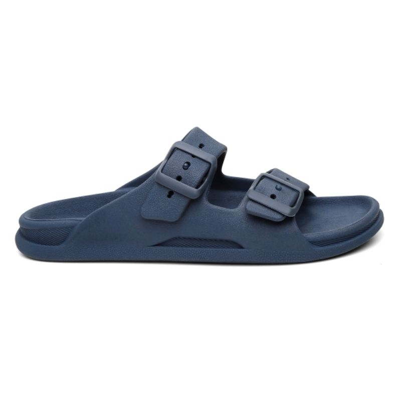 Sandalia Masculina Caçador Duas Tiras Fivela Ajustável Muito Leve