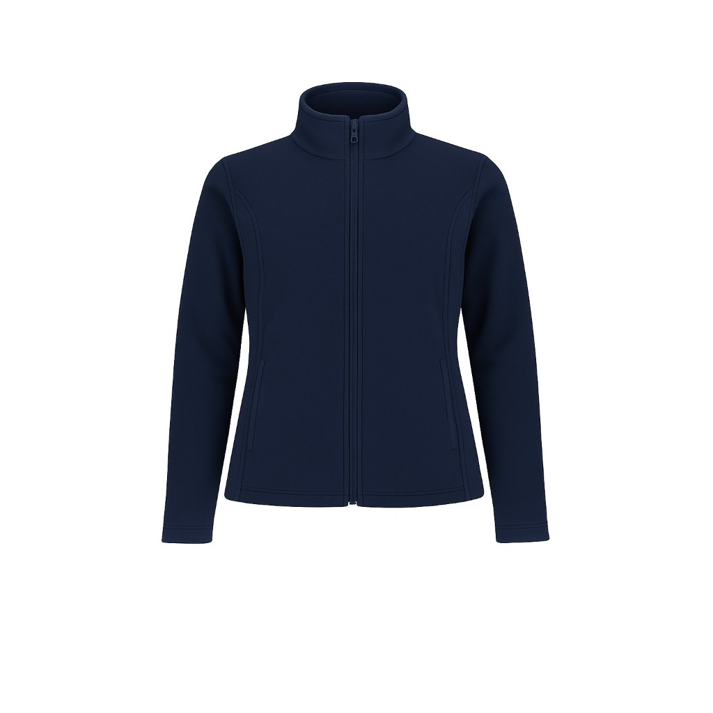 Jaqueta Blusa Soft Fleece Feminina Flanelado Gola Alta Inverno Tamanho Médio ao Plus Size