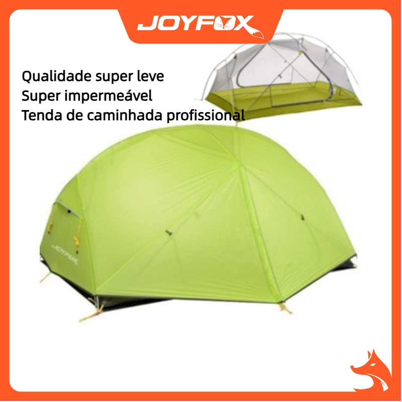 Barraca Camping Ultralight 2p Silicone 20d 6000mm Profissional à prova de chuva