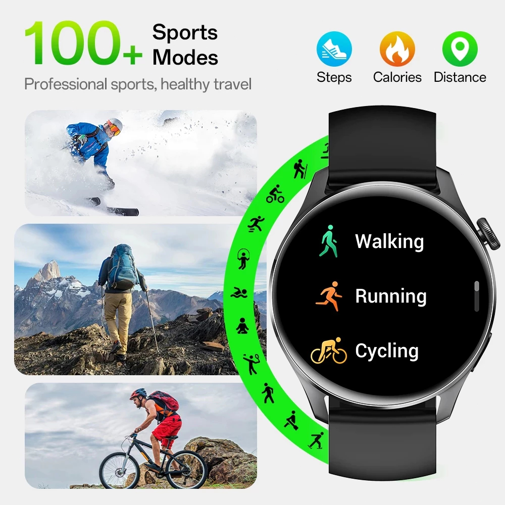 2025 relógio inteligente M18 tela sensível ao toque esportes chamada smartwatch masculino para android